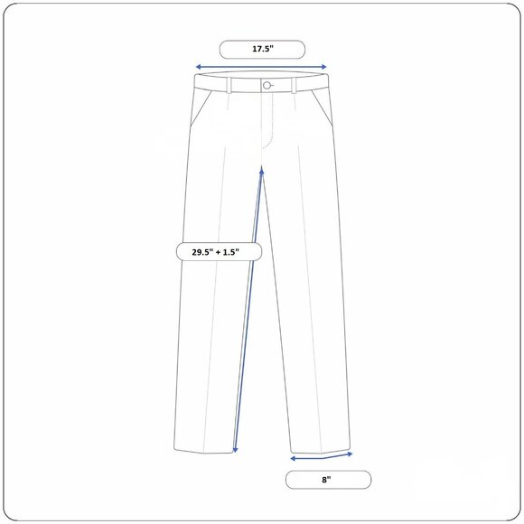 Hugo Boss 2-Piece Suit 40L (40R) Blue/Grey - Picture 13 of 13